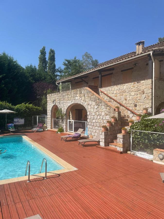 Apartamento Mas De Sarjac Saint-Andéol-de-Vals Exterior foto