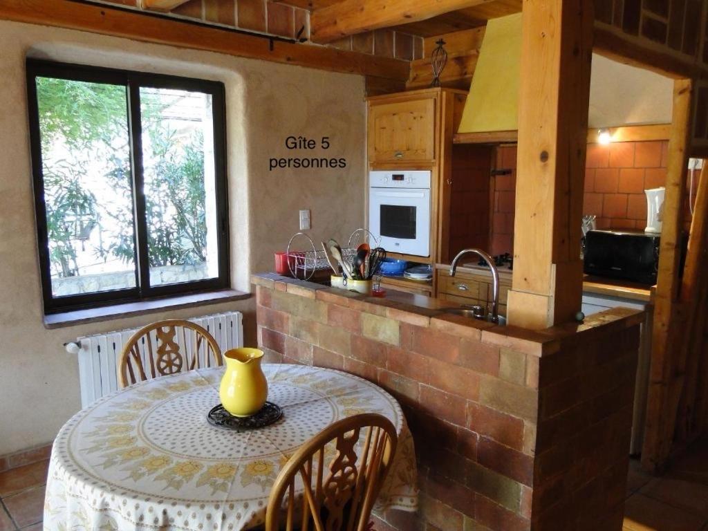 Apartamento Mas De Sarjac Saint-Andéol-de-Vals Exterior foto